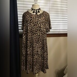 Leopard Print Dress